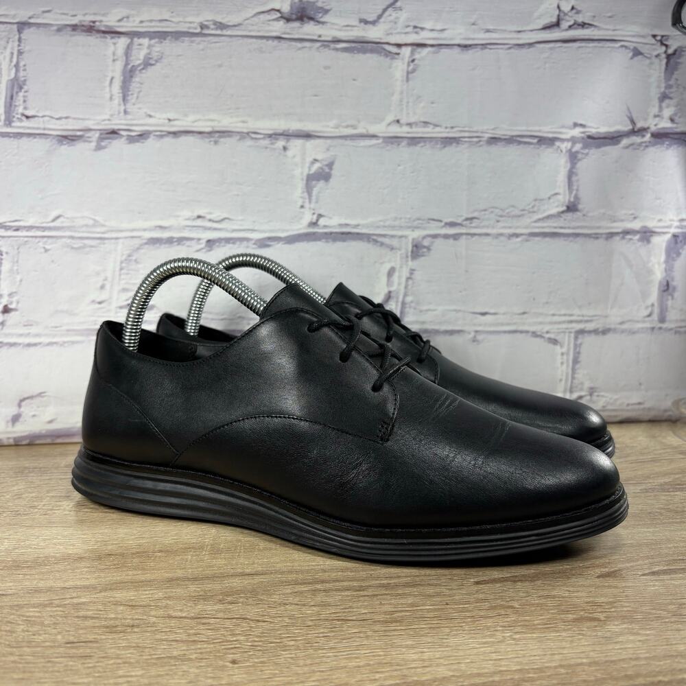 Cole Haan Original Grand Plain Black Oxford Shoes Women's 9 B Comfort Lace Up